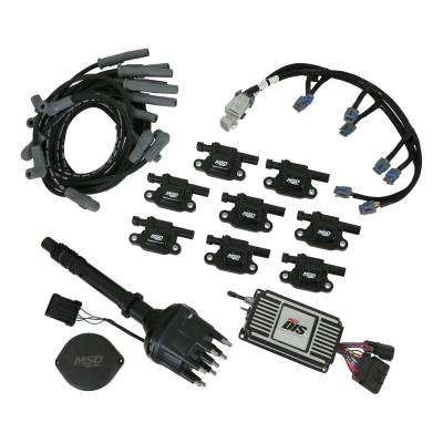 MSD - MSD Ignition 601513 DIS Direct Ignition System Black for Chevy Small/Big Block