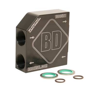 BD Diesel - BD Diesel 1061527 Cooler Bypass Delete for 19-24 Dodge 2500/3500/4500/5500 6.7L