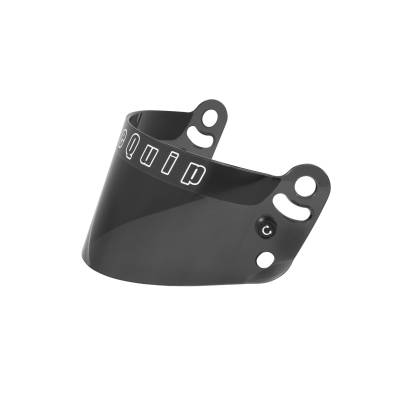 Racequip - RaceQuip 204004RQP Dark Smoke Helmet Face Shield for Pro Model Helmet
