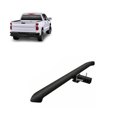 Black Horse Off Road - Black Horse RAZ48T Rear Hitch Step Textured Black Universal