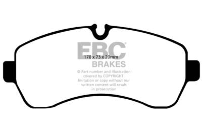 EBC Brakes - EBC Brakes UD1268 Ultimax Brake Pads