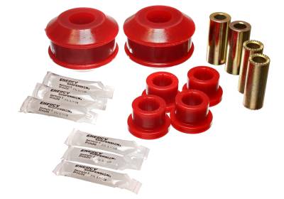 Energy Suspension - Energy Suspension 5.3133R Control Arm Bushing Set Front Red 03-06 Eclipse