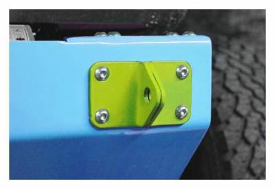 Steinjager - Steinjager Front/Rear Bumper D-Ring Mounts-Gecko Green for Jeep JK J0046407