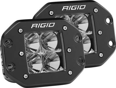 Rigid Industries - Rigid Industries D-Series Pro 3" LED Off Road Light Pods Flood 212113