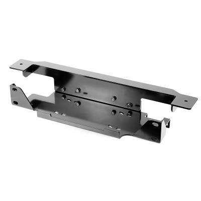Rugged Ridge - Rugged Ridge Winch Mount Plate for OEM Steel Bumpers Wrangler JK 11543.15