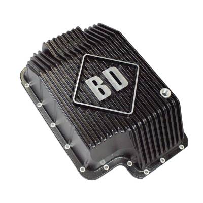 BD Diesel - BD Diesel 1061716 Deep Sump Transmission Pan for 89-10 Ford E4OD/4R100/5R110