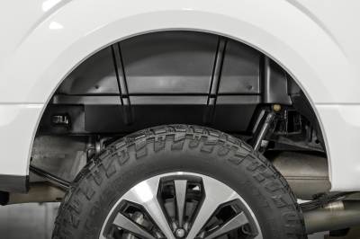 Rough Country Suspension Systems - Rough Country 4515A Rear Wheel Well Liners Pair for 15-20 Ford F150