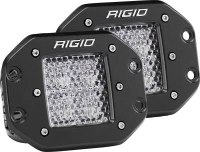 Rigid Industries - Rigid Industries D-Series Pro 3" LED Off Road Light Pods Diffused Flood 212513