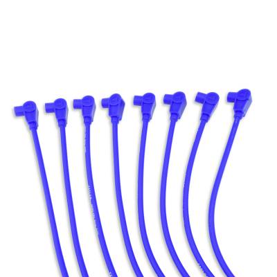 Taylor Cable - Taylor Cable 74602 8mm Spiro Pro Ignition/Spark Plug Wire Set Custom Fit Blue