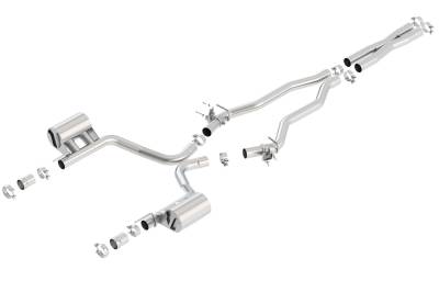 Borla - Borla 140641 ATAK Cat-Back Exhaust System for 15-16 Challenger