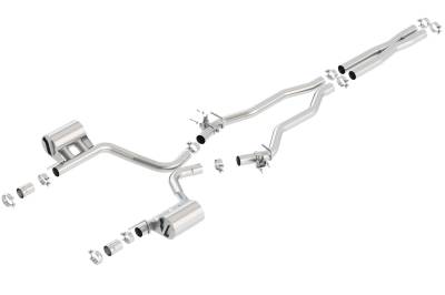 Borla - Borla 140672 ATAK Cat-Back Exhaust System for 15 Charger