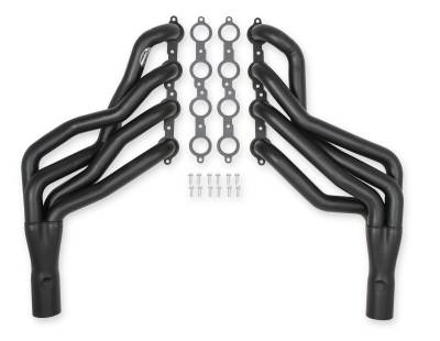 Hooker BlackHeart - Hooker BlackHeart 70101518HKR Long Tube Headers Painted