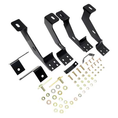 Westin - Westin 22-1125 22-Series Nerf Bar Mount for 88-99 C/K Series Ext Cab Black