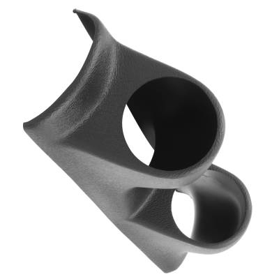 AutoMeter - AutoMeter 10402 Black Dual Pillar Pod Mount 2-1/16"