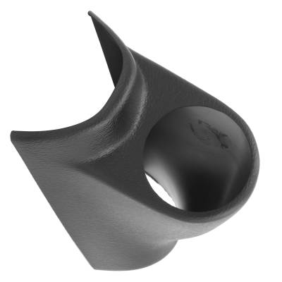 AutoMeter - AutoMeter 10211 Black Single Pillar Pod Mount 2-1/16"
