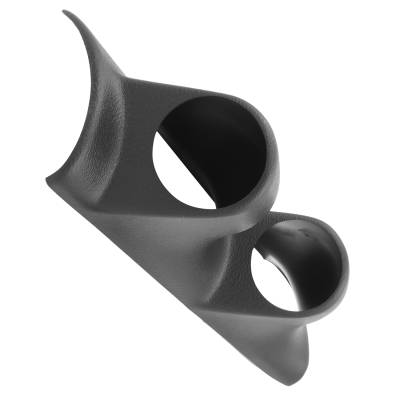 AutoMeter - AutoMeter 10240 Black Dual Pillar Pod Mount 2-1/16"