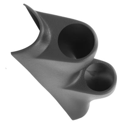 AutoMeter - AutoMeter 10242 Black Dual Pillar Pod Mount 2-1/16"