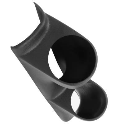 AutoMeter - AutoMeter 10103 Black Dual Pillar Pod Mount 2-5/8" for 79-93 Mustang Fox Body