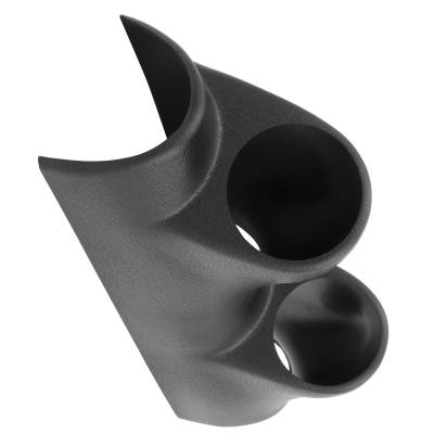 AutoMeter - AutoMeter 10125 Black Dual Pillar Pod Mount 2-1/16"