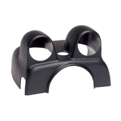 AutoMeter - AutoMeter 15014 Dual Steering Column Pod Black 2-1/16" for 03-09 Dodge Ram