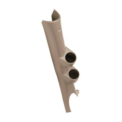 AutoMeter - AutoMeter 17212 Full Dual Pod A-Pillar Tan 2-1/16" for 03-09 Dodge Ram