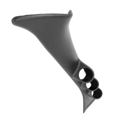 AutoMeter - AutoMeter 17316 Full Triple Pod A-Pillar Black 2-1/16" for 92-02 Ford E-Series