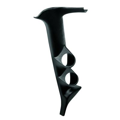 AutoMeter - AutoMeter 17302 Full Dual Pod A-Pillar Black 2-1/16" for 92-97 Ford F-Series