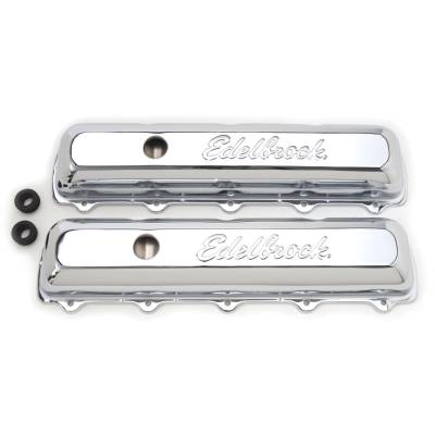 Edelbrock - Edelbrock 4485 Signature Series Valve Covers for Oldsmobile 350-455 V8