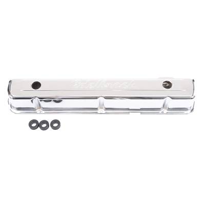 Edelbrock - Edelbrock 4477 Sig-Series Valve Covers for Chevy 194-292 1962-2001 Inline 6