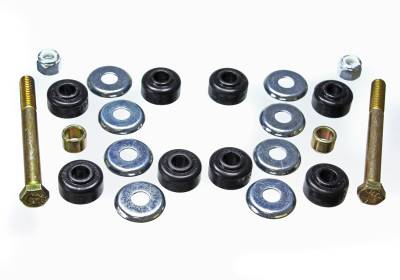 Energy Suspension - Energy Suspension 16.8104G End Link Bushing Set Front Polyurethane Black