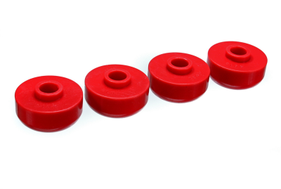 Energy Suspension - Energy Suspension 3.2104R Rear Leaf Spring Bushing Set Red for 63-82 Corvette