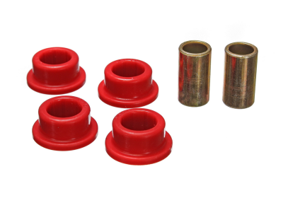 Energy Suspension - Energy Suspension 3.7113R Track Bar Bushing Rear Polyurethane Red