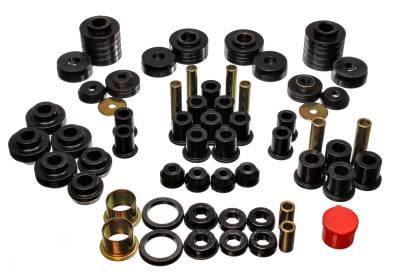 Energy Suspension - Energy Suspension 4.18101G Hyper-Flex Master Bushing Kit Black