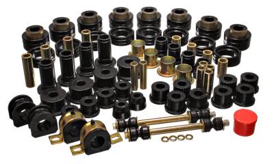 Energy Suspension - Energy Suspension 5.18109G Hyper-Flex Master Bushing Kit Black