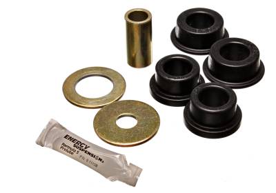 Energy Suspension - Energy Suspension 8.7104G Track Arm Bushing Set Rear Polyurethane Black