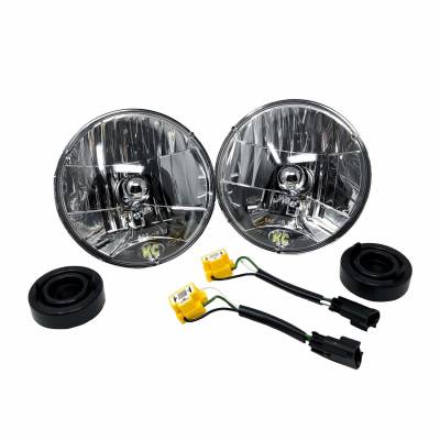 KC Hilites - KC HiLiTES 42302 Headlight Conversion Kit for 07-18 Jeep Wrangler JK