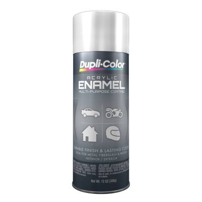 Duplicolor Paint - Dupli-Color Paint DA1670 Gloss White Acrylic Enamel Spray Paint 12oz