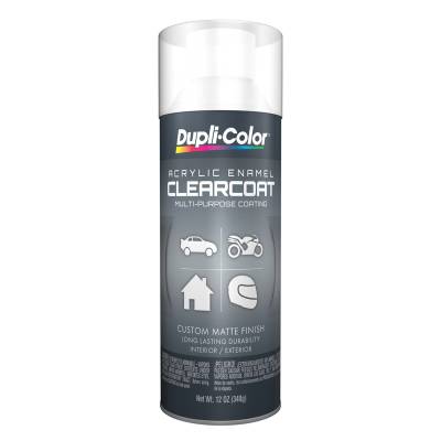 Duplicolor Paint - Dupli-Color Paint DA1693 Gloss Matte Clear Acrylic Enamel Spray 12oz