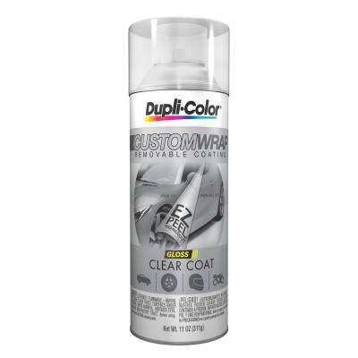 Duplicolor Paint - Dupli-Color Paint CWRC901 Custom Wrap Removable Paint Gloss Clear 11oz