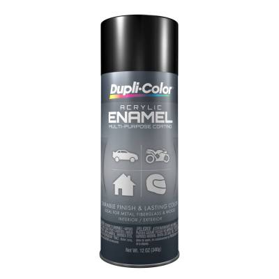 Duplicolor Paint - Dupli-Color Paint DA1600 Gloss Black Acrylic Enamel Spray Paint 12oz