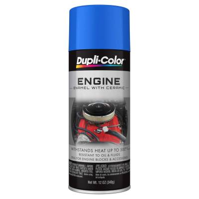 Duplicolor Paint - Dupli-Color Paint DE1601 Engine Paint w/Ceramic Ford Blue 12oz Can