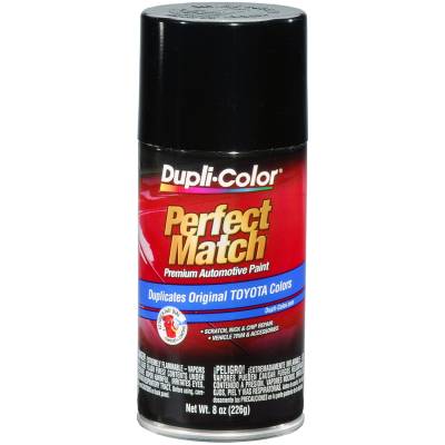 Duplicolor Paint - Dupli-Color Paint BTY1566 Black Metallic Paint for Toyota 8oz Aerosol