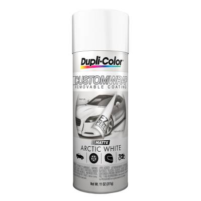 Duplicolor Paint - Dupli-Color Paint CWRC798 Arctic White EZ Peel Removable Wrap Spray