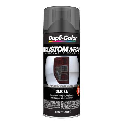 Duplicolor Paint - Dupli-Color Paint CWRC815 Custom Wrap Removable Paint Smoke Lens Tint 11oz