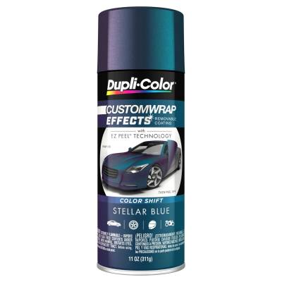Duplicolor Paint - Dupli-Color Paint CWRC821 Custom Wrap Stellar Blue Spray Paint 11oz