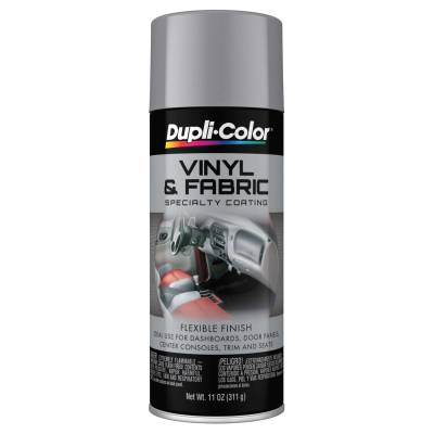 Duplicolor Paint - Dupli-Color Paint HVP109 Vinyl & Fabric Spray Medium Gray 11oz Aerosol