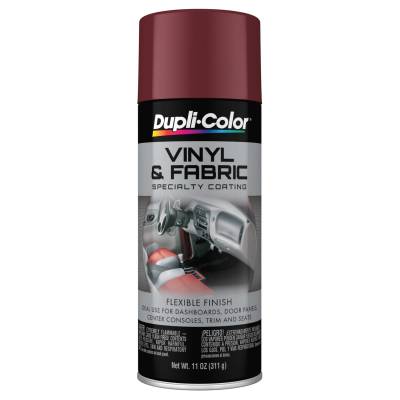 Duplicolor Paint - Dupli-Color Paint HVP110 Vinyl & Fabric Coating Spray Burgundy 11oz Aerosol Can