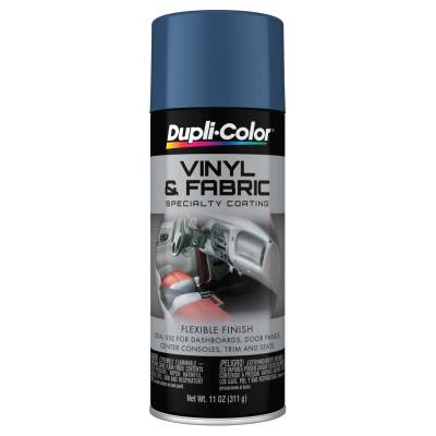 Duplicolor Paint - Dupli-Color Paint HVP112 Vinyl & Fabric Coating 11oz Medium Blue Spray Paint