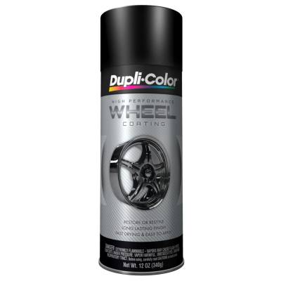 Duplicolor Paint - Dupli-Color Paint HWP104 Black High Performance Wheel Paint 12oz