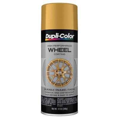 Duplicolor Paint - Dupli-Color Paint HWP111 Matte Gold Flake Wheel & Rim Spray Paint Aerosol 11oz